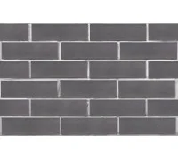 Клинкерный кирпич графитовый ГЁТЕБОРГ, гладкий, серия Обсидиан,  ЛСР