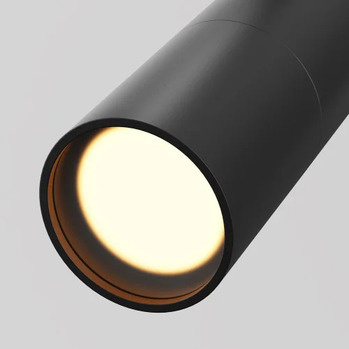 Уличный трековый светильник Focus Led Elasity IP 3000К 8Вт 55° черный O-TR01-2-P-8WB3K — фото 2, Светильники для уличной трековой системы освещения Elasity IP, Maytoni