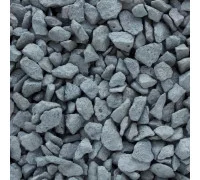 Щебень окрашенный гранитный, серебристый, 5-10мм (20 кг) ЩОсер