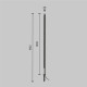 Ландшафтный светильник Pole O440FL-L24GF3K — фото 5, Ландшафтные светильники, Maytoni