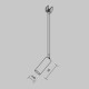 Уличный трековый светильник Focus Led Elasity IP 3000К 8Вт 55° черный O-TR01-2-P-8WB3K — фото 8, Светильники для уличной трековой системы освещения Elasity IP, Maytoni