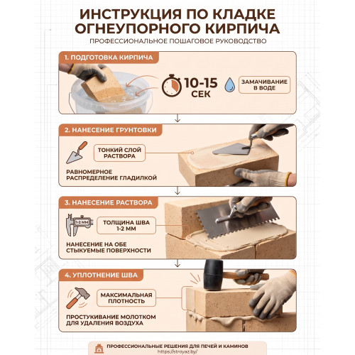 Купить Огнеупорный (шамотный) кирпич ША-5, Магнитогорск - фото: 2 от Магнитогорск