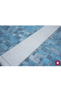 Тротуарная плитка от Фабрики Готика в цвете Азул Бахия /AZUL BAHIA/